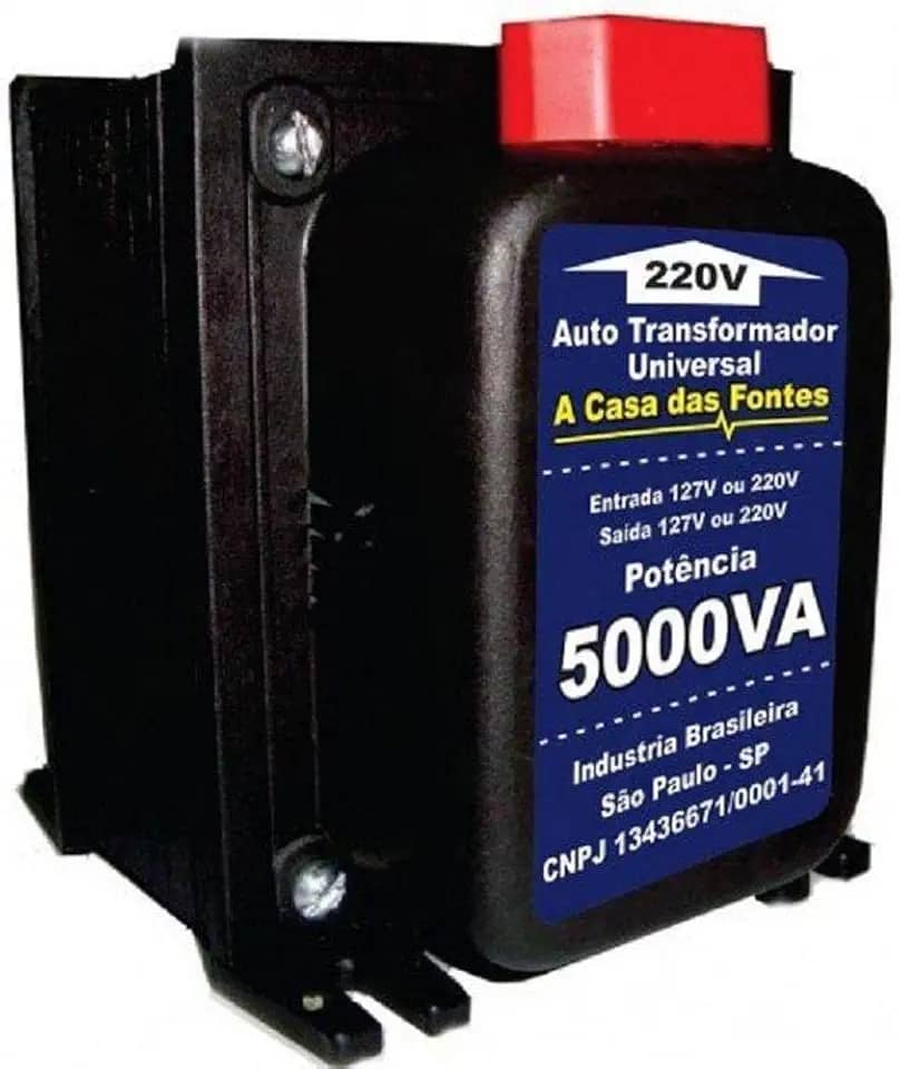 Auto Transformador 5000va 110/220 ou 220/110 para ar split até 12000btus