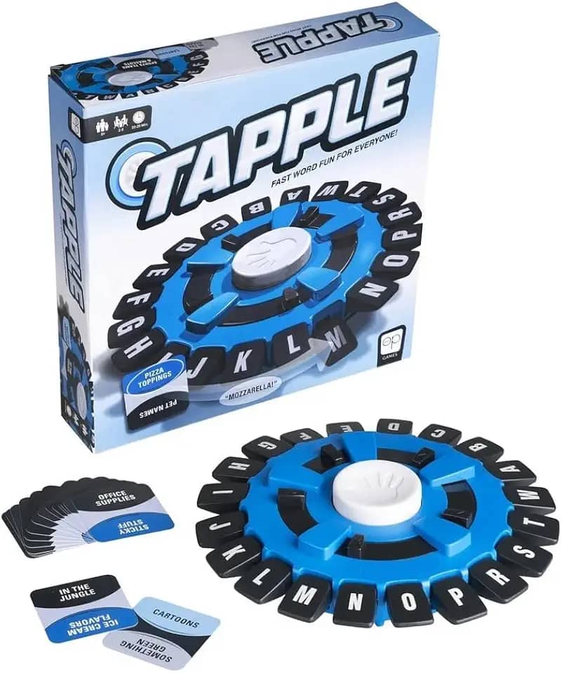 Kit Jogo De Tabuleiro Tapple Word Fast Paced (Português)