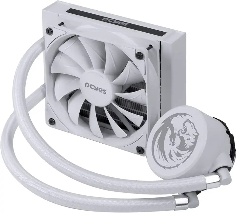 WATER COOLER SANGUE FRIO 2 WHITE 120MM (INTEL/AMD) - MANGUEIRAS DE NYLON - TDP 200W - PSF2120H33WHSL - PCYES