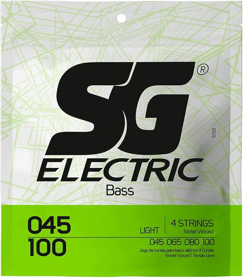 Encordoamento 045 SG Níquel para Baixo 4 Cordas