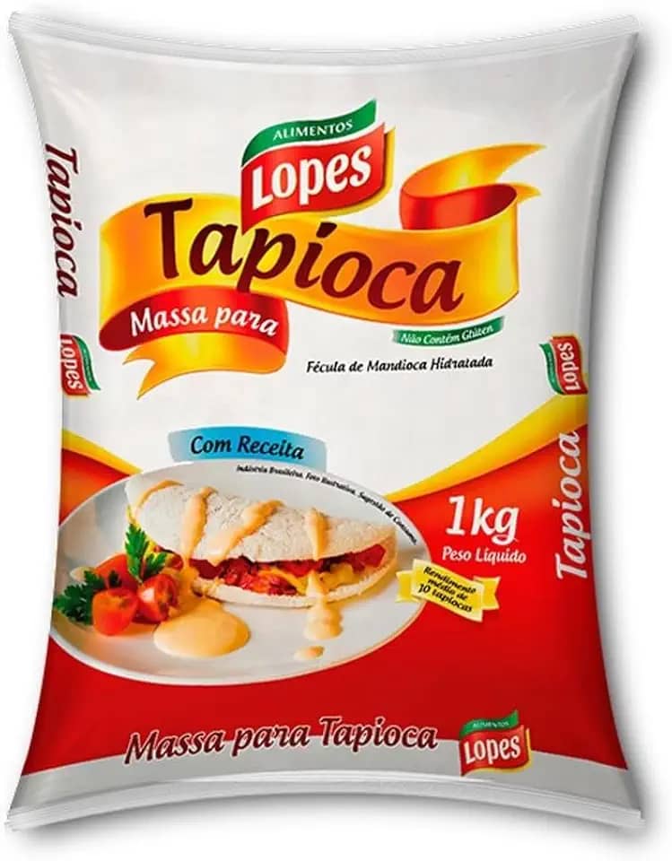 Massa Pronta para Tapioca Beiju Bom