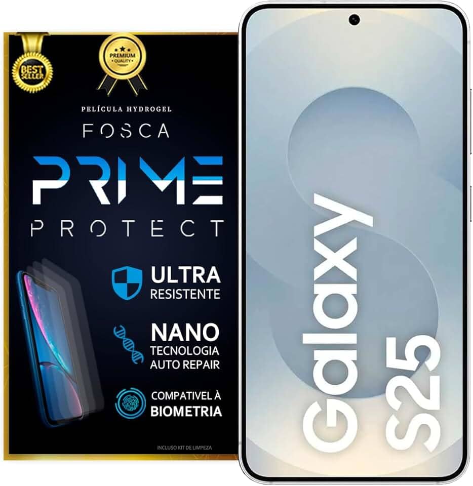 Película Hidrogel - Linha Galaxy S25 - Fosca Antirreflexo (S25)