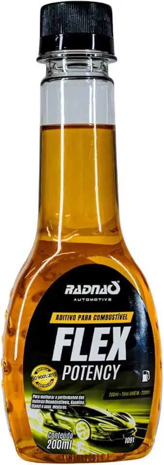 Radnaq RQ1091-01, Aditivo para Combustivel Flex Potency, 200 ml