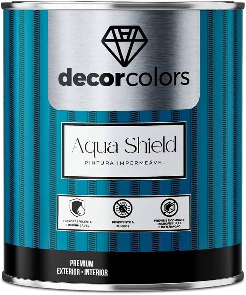 DECOR COLORS Tinta Aqua Shield Pintura Impermeável 4,3 kg - Decor Colors (Atena)