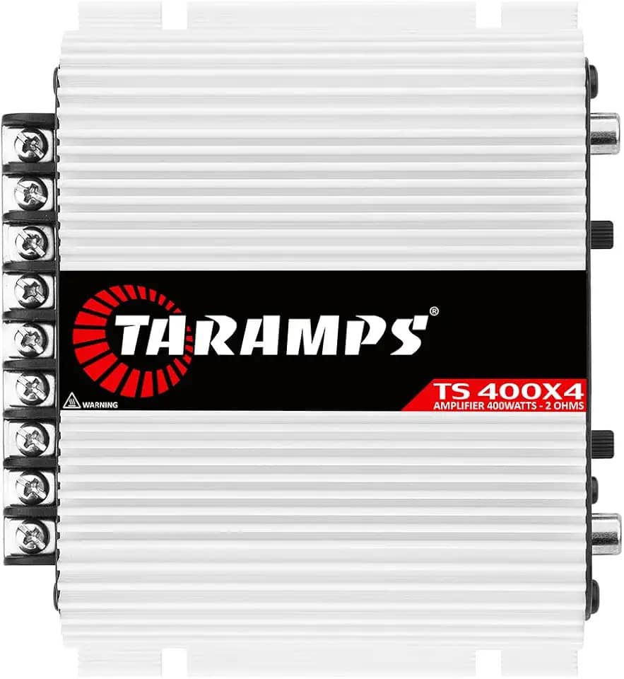 Módulo Taramps TS 400x4 2 ohms 400 W RMS 4 Canais Amplificador Som Automotivo