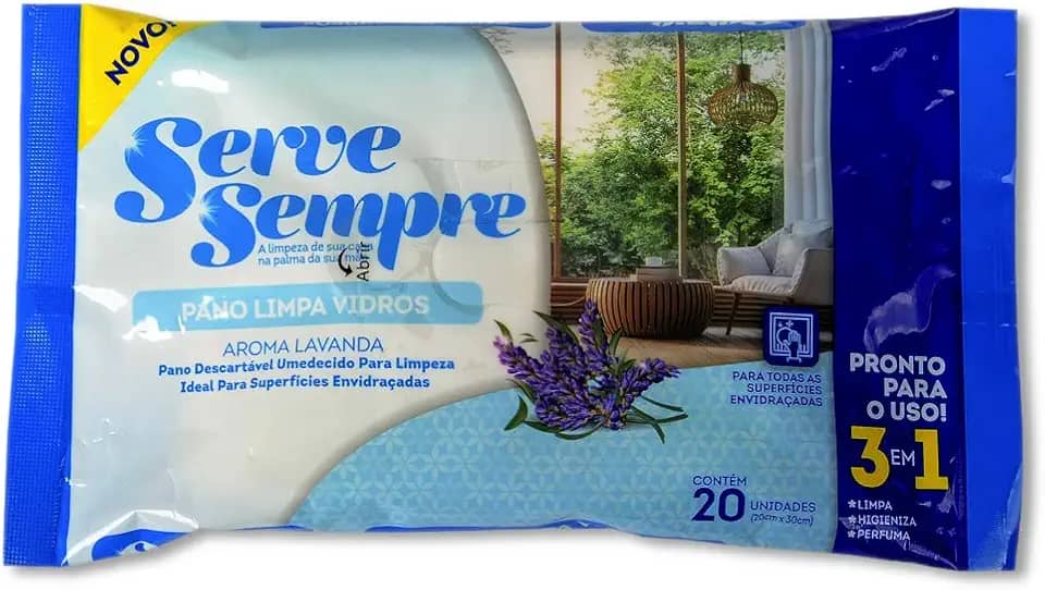 Pano Limpa Vidros