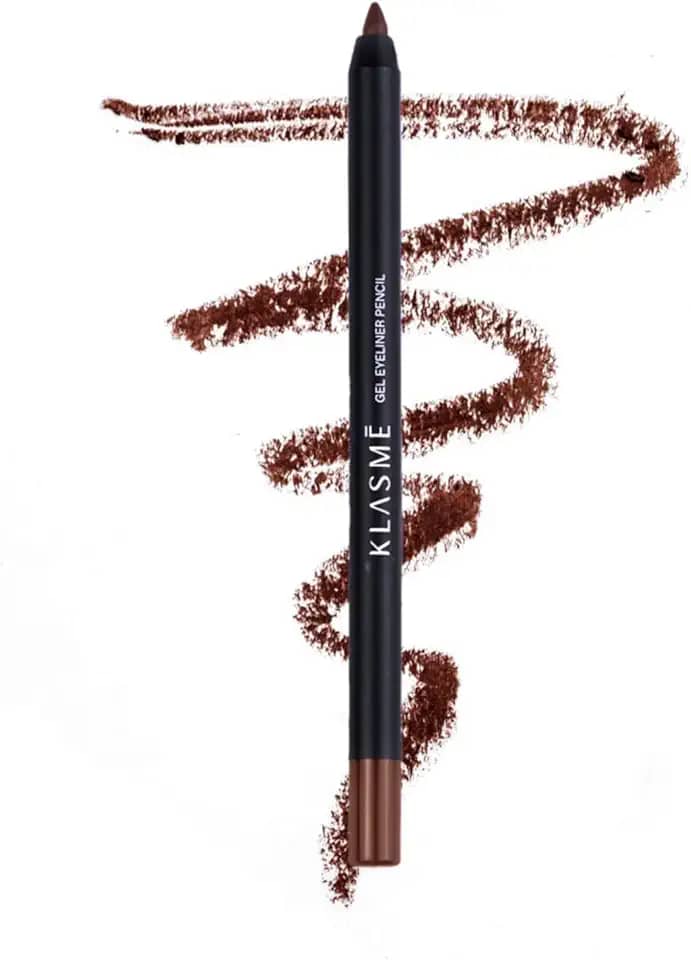Lápis de Olho em Gel Klasmē Cosmetics 02 Brown – Alta Pigmentação | À Prova d’Água | Longa Duração 24h | Vegano e Cruelty Free