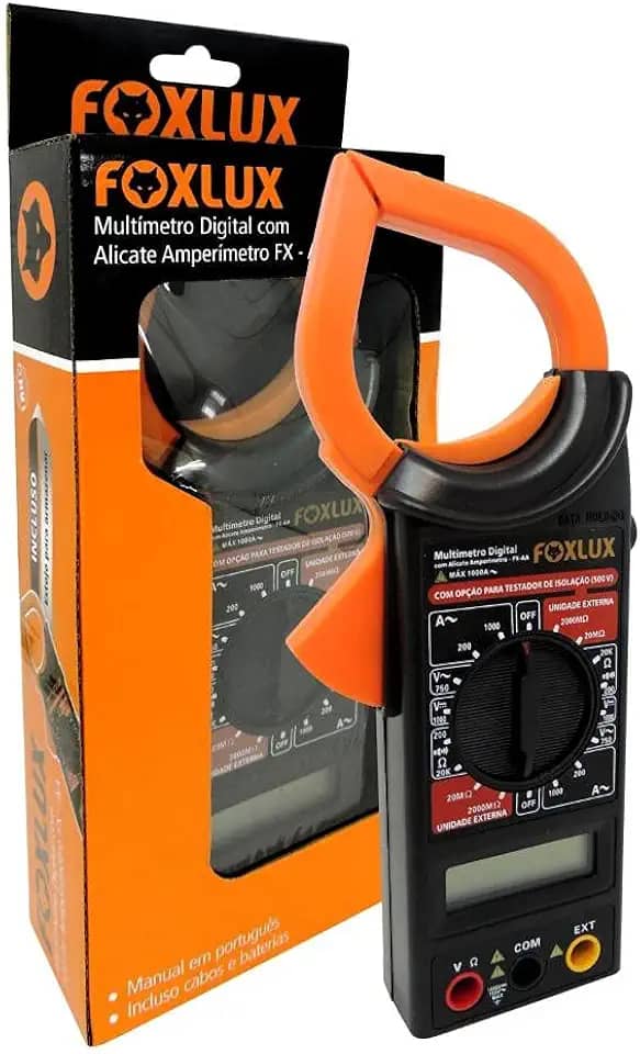 FOXLUX Alicate Amperimetro Digital