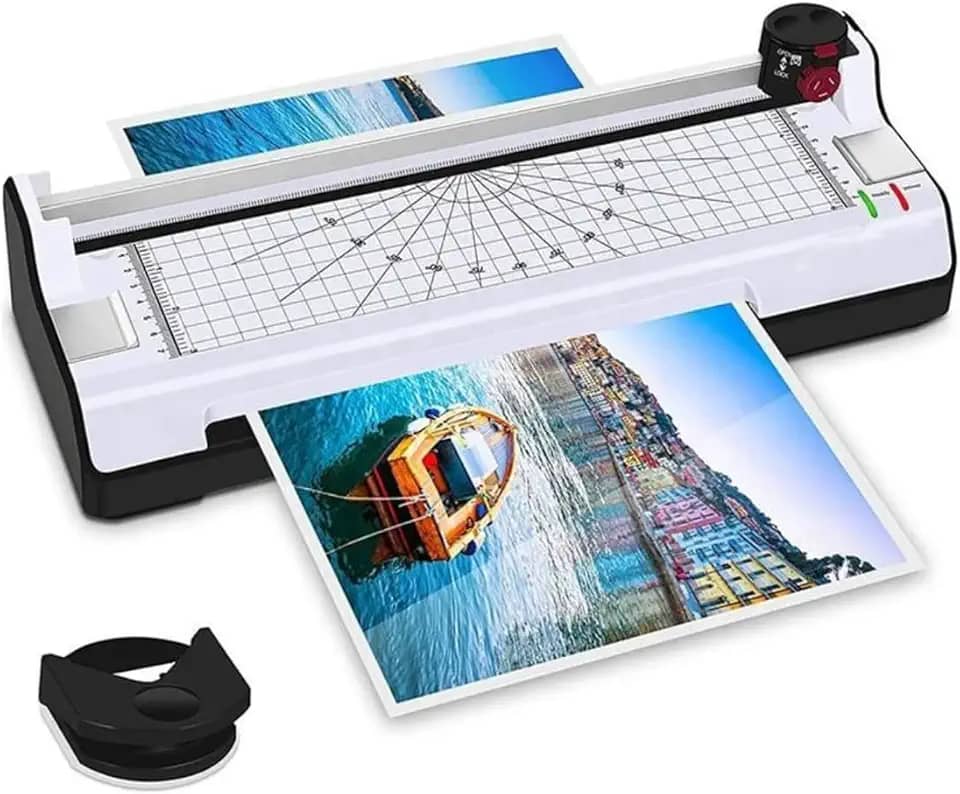 Plastificadora Laminadora Mazzilli Refiladora MA320 3x1 A4 Compatível com Bopp (110)