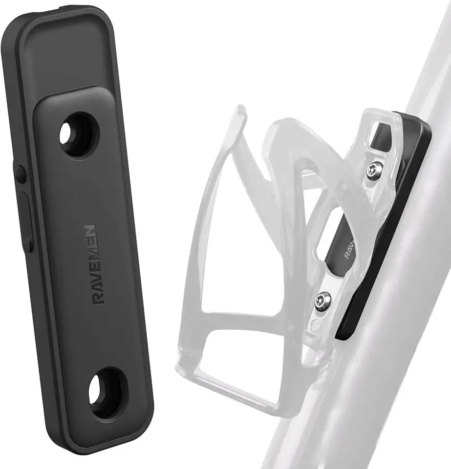 Ravemen Rastreador de bicicleta compatível com Apple Find My, rastreador GPS antifurto recarregável para bicicletas, acessórios de localização de localizador de bicicleta com vida útil de 8 meses