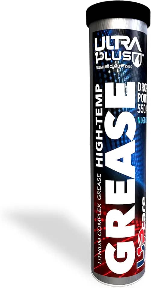 ULTRA 1PLUS Ultra1Plus Multipurpose Lithium Complex Grease | Tubo De Graxa De Lítio Lubrificante De Alta Temperatura | Tubo De Graxa Vermelha E Pegajosa 14 Oz Nlgi 2 | Rolamento De Roda, Eixo, Trato