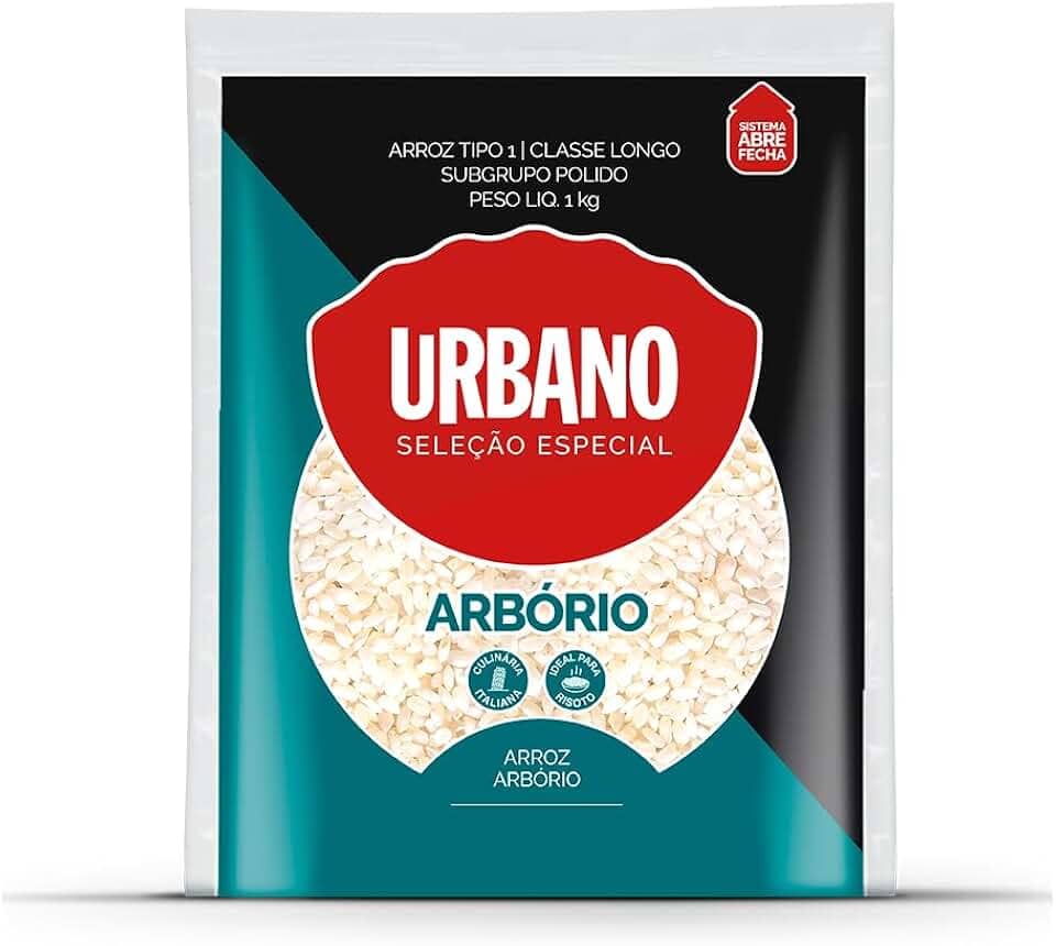 Urbano, Arroz Arborio, Para Risoto, Seleção Especial, Tipo 1-1kg
