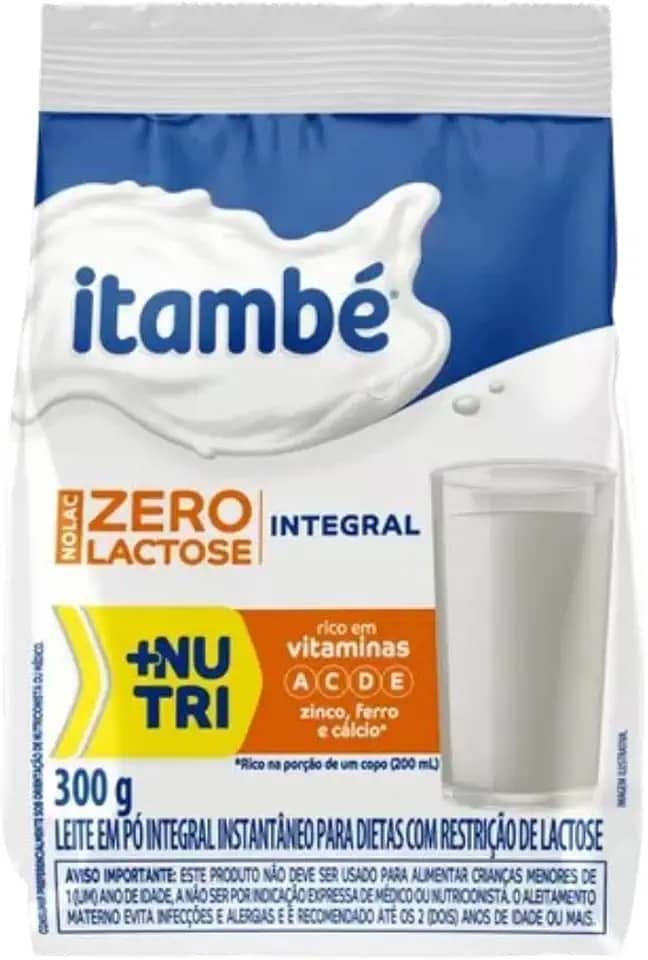 Leite Pó Instantâneo Integral Zero Lactose Itambé - 300g