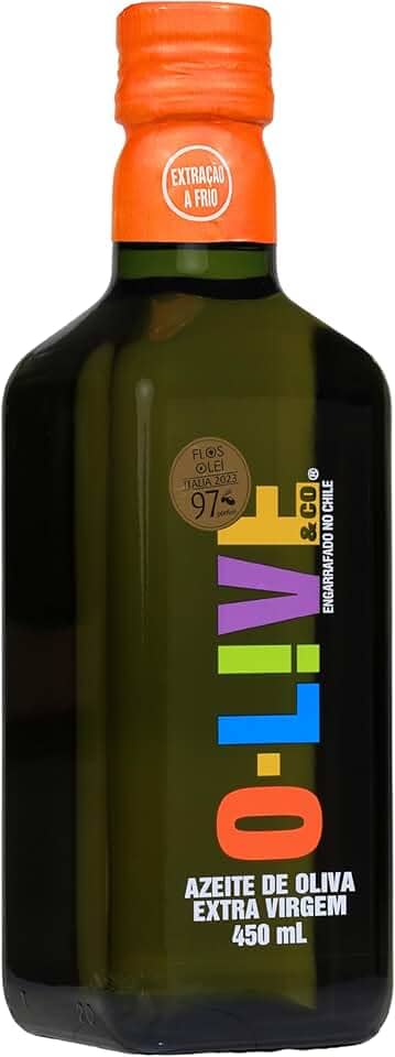 O-LIVE & Co, Azeite de oliva extra virgem, Chileno, vidro, 450ml