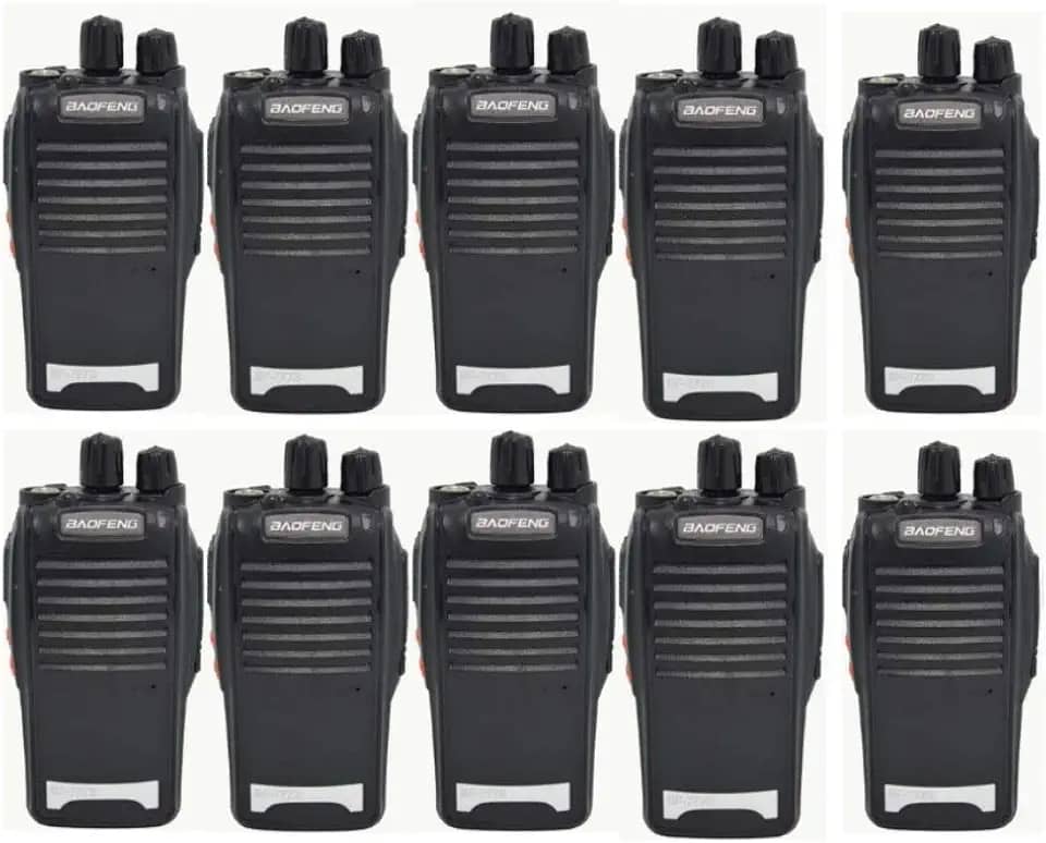 Kit 10 Walktalk Baofeng Radio Comunicador Bf777s