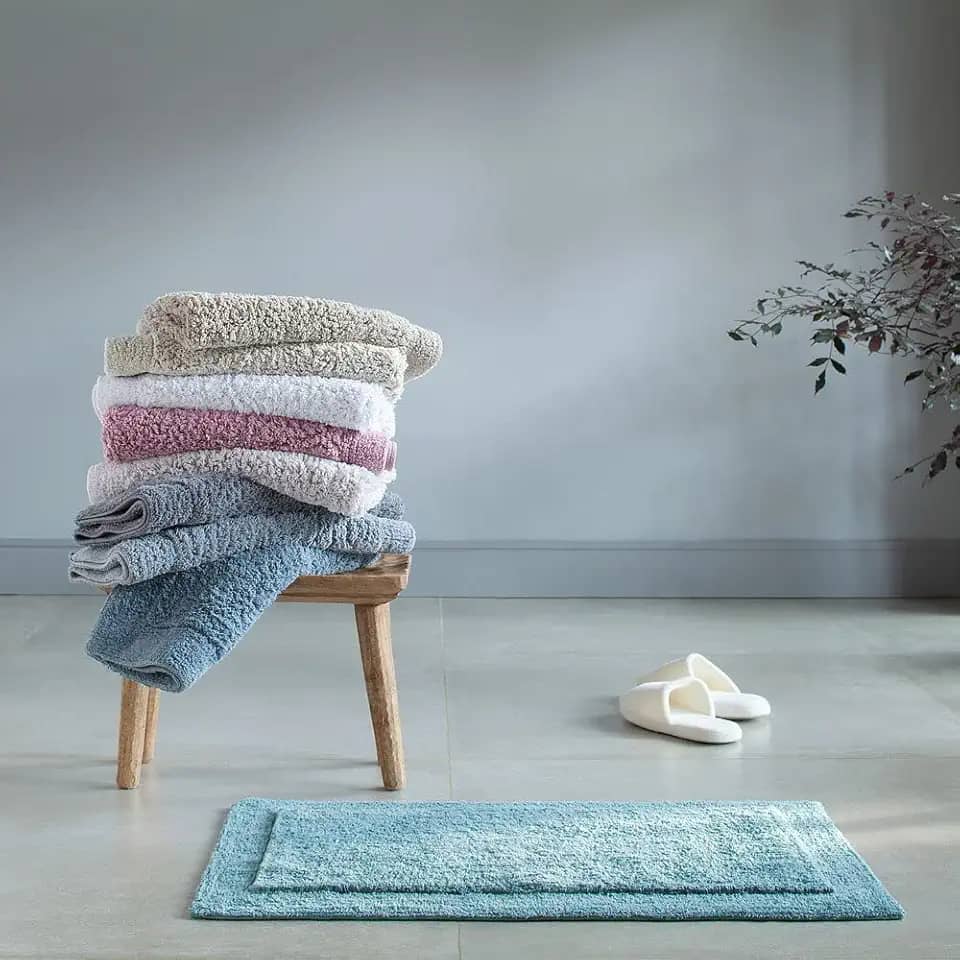 Buddemeyer Tapete para casa 48x80cm Allure 100% Algodão Branco