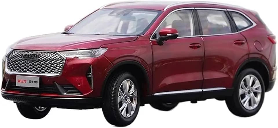 GWM Haval H6 (2024) - SUV Esportivo, Miniatura de Carro, 29 cm, 14 anos ou mais, Unisex