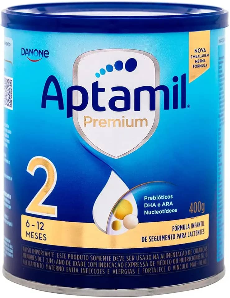 Fórmula Infantil: Aptamil Premium 2 400g - 6-12 meses