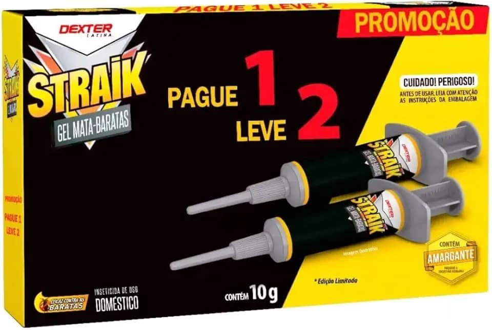 Kit Promocional Straik gel barata pague 1 leve 2 seringa 10g