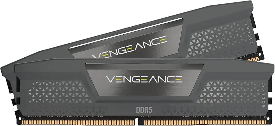 CORSAIR Memória de computador compatível Vengeance DDR5 RAM 32GB (2x16GB) 7000MHz CL40 Intel XMP iCUE - Preto (CMK32GX5M2B7000C40)