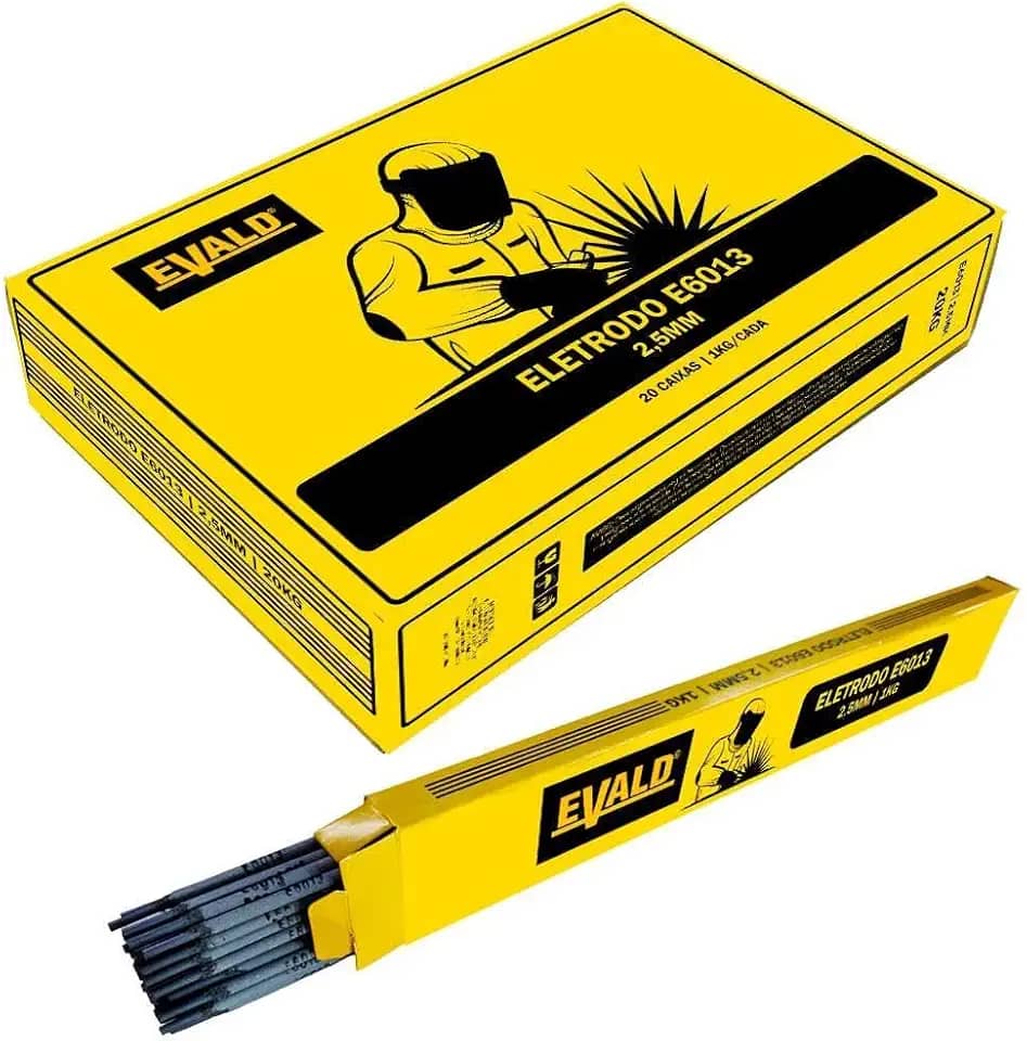 Eletrodo para Solda E6013 2,5mm Caixa 20kg Evald