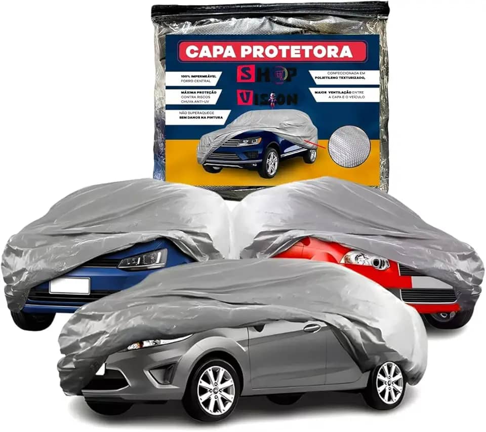 Capa de Cobrir Carro Protetora 100% Impermeável Proteção Chuva Sol Poeira Anti-uv (Corolla)