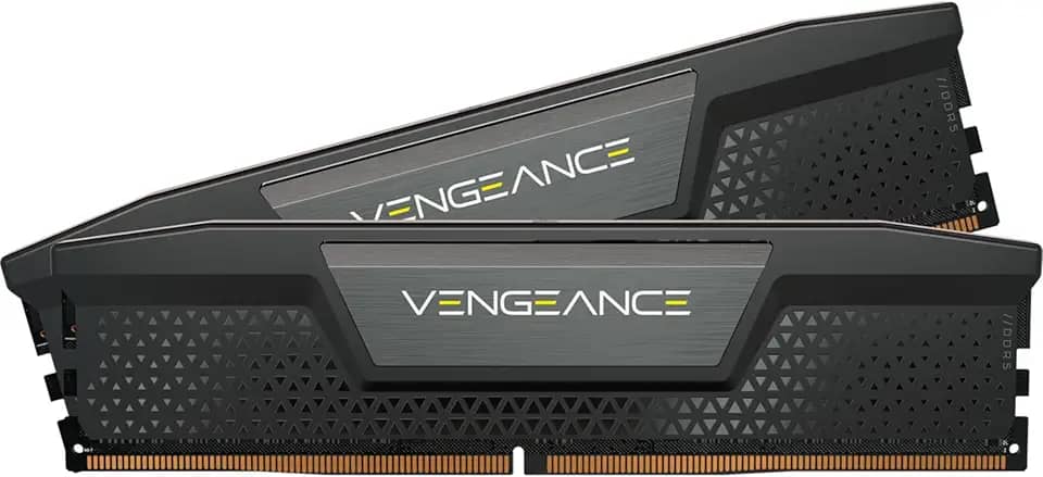 CORSAIR Memória de computador Vengeance DDR5 RAM 32GB (2x16GB) 6400MHz CL36 Intel XMP iCUE compatível - Preto (CMK32GX5M2B6400C36)