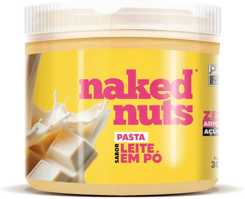 Naked Nuts Pasta De Mix De Nuts Com Leite Em Pó (300G)
