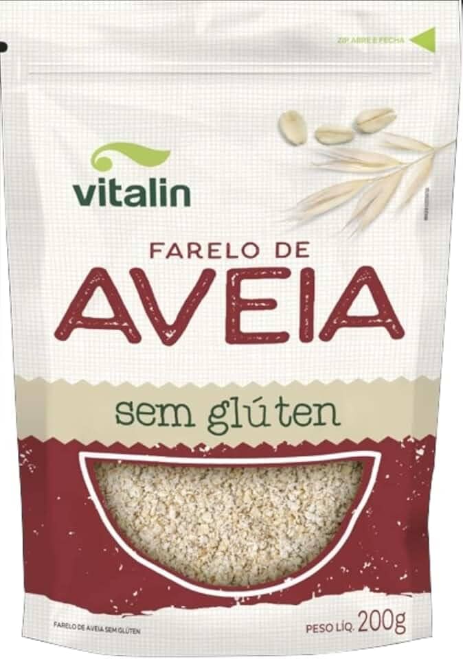 Vitalin Aveia Farelo Sem Glúten 200G