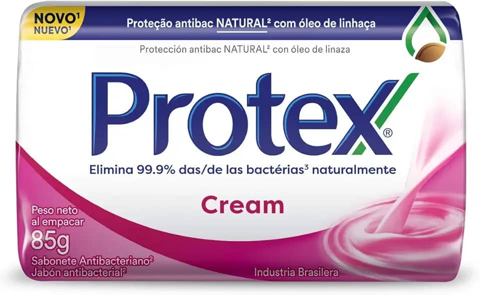 Sabonete Antibacteriano em Barra Protex Cream 85g