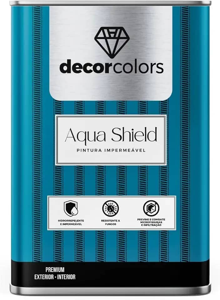 Tinta Aqua Shield Pintura Impermeável 21,5 kg - Decor Colors (Atena)