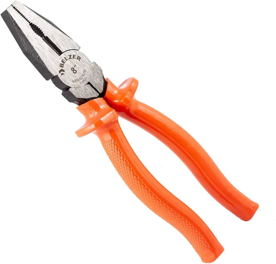 Alicate Universal Belzer Laranja 8'