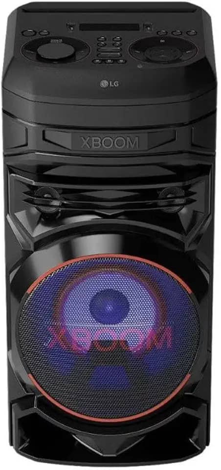 Caixa de Som LG Xboom RNC5 com Bluetooth Função DJ 200W Bivolt Preto RNC5.ABRALLK