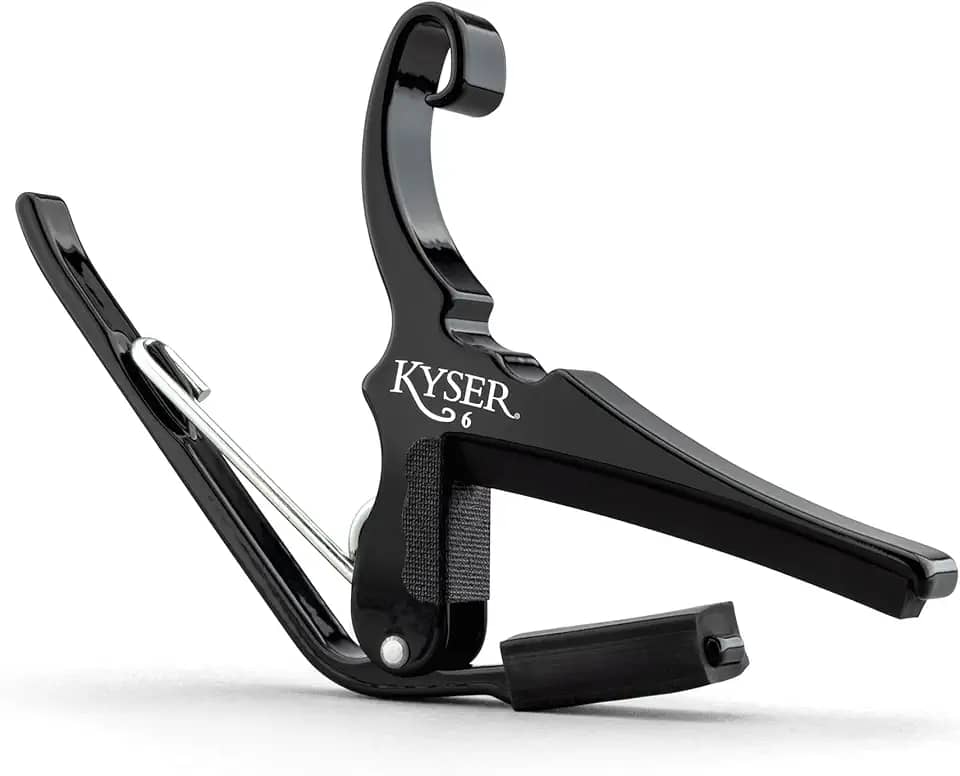 Capotraste para Violão de Aço Kyser KG6BA Black