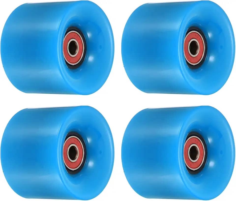 PATIKIL Rodas Longboard com rolamentos ABEC-9, rodas de rua para skates Cruiser substituição de roda 80A