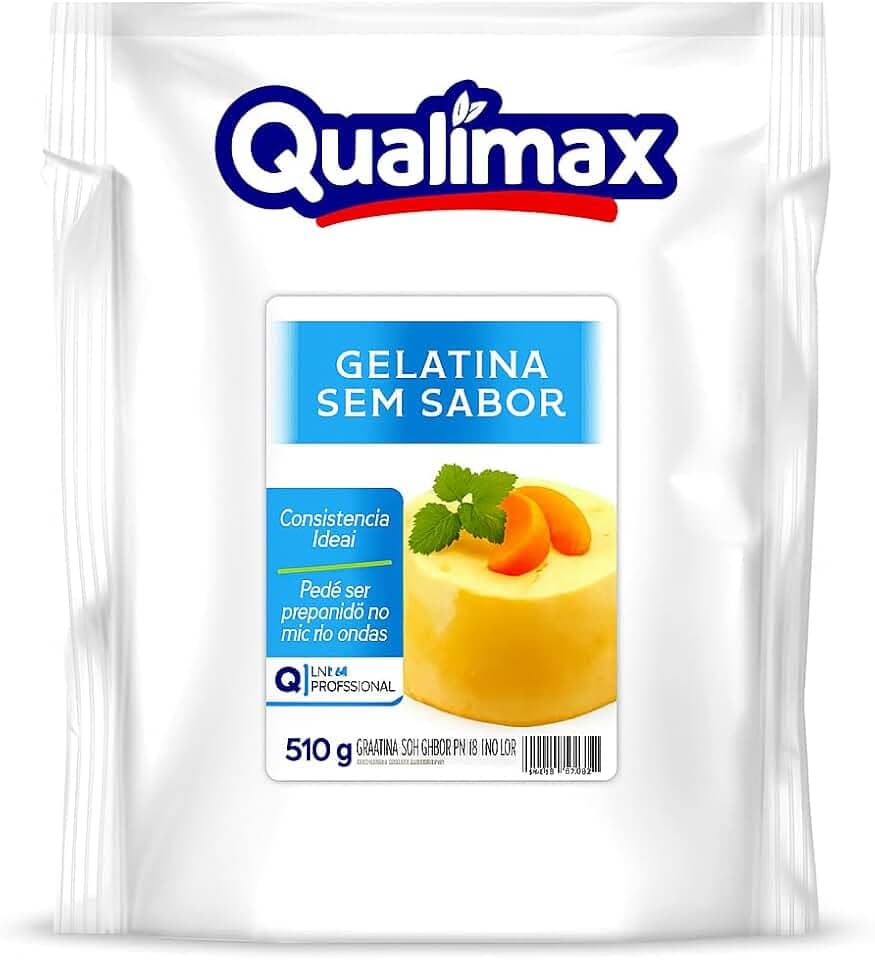 Gelatina Sem Sabor Qualimax 510G