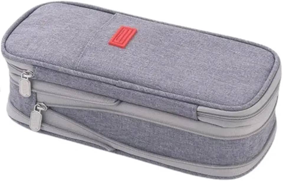 Estojo Escolar de grande capacidade estojo box organizador necessaire para lápis Marca: Calmfy