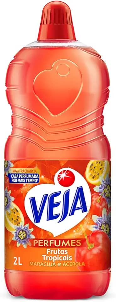 Veja Limpador Perfumado Tulipa Da Holanda - 2L Coral