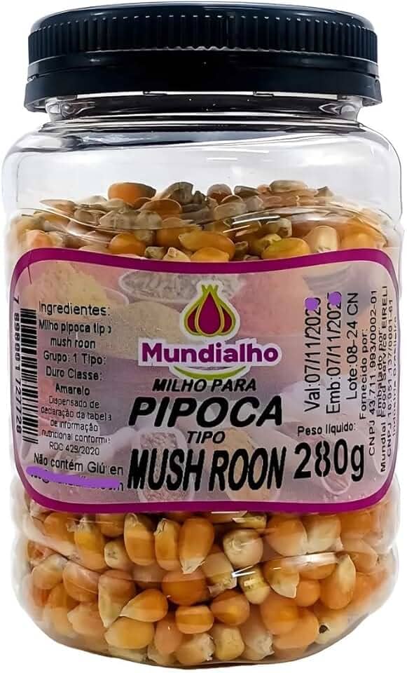 Milho Para Pipoca Tipo Mush Room 280g
