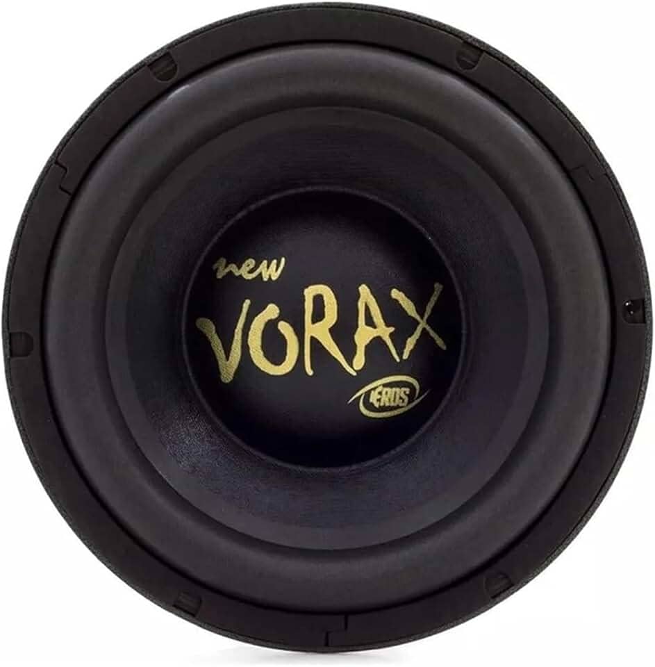Subwoofer Eros New Vorax 8 Polegadas 500w Rms New Vorax Sub Preto