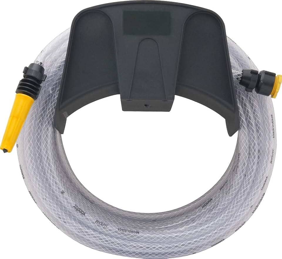 Vonder, Mangueira Para Jardim, Trançada, Transparente, 20 M, Com Suporte.