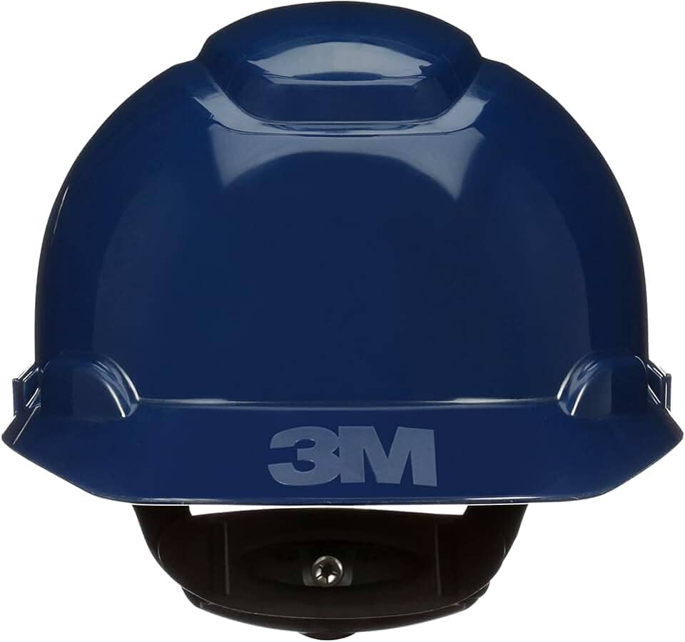 3M, Capacete de Segurança H-710, Secure Fit com Suspensão de Catraca e Sensor UV - Azul Escuro