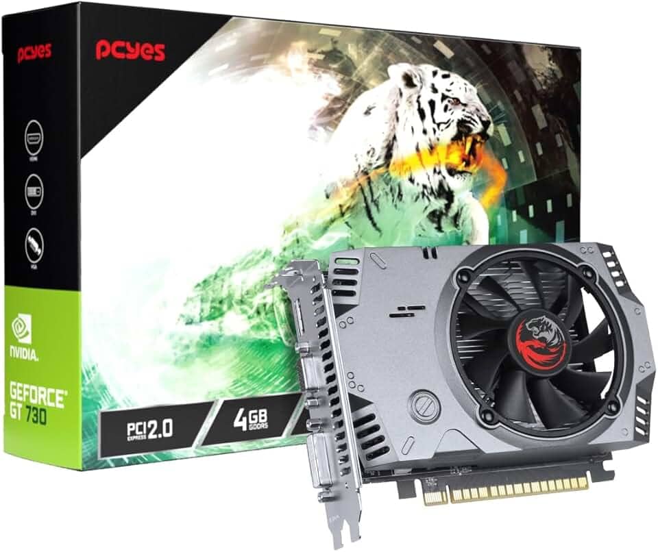GPU NVIDIA GEFORCE GT 730 4GB GDDR5 64BITS PCYES PVGT7304GB