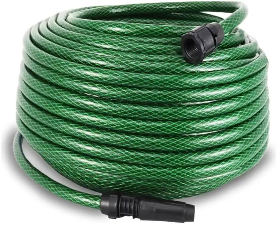 Mangueira de Jardim Quintal Trançada Anti-Torção Flexível Resistente Com Esguicho (30 metros)