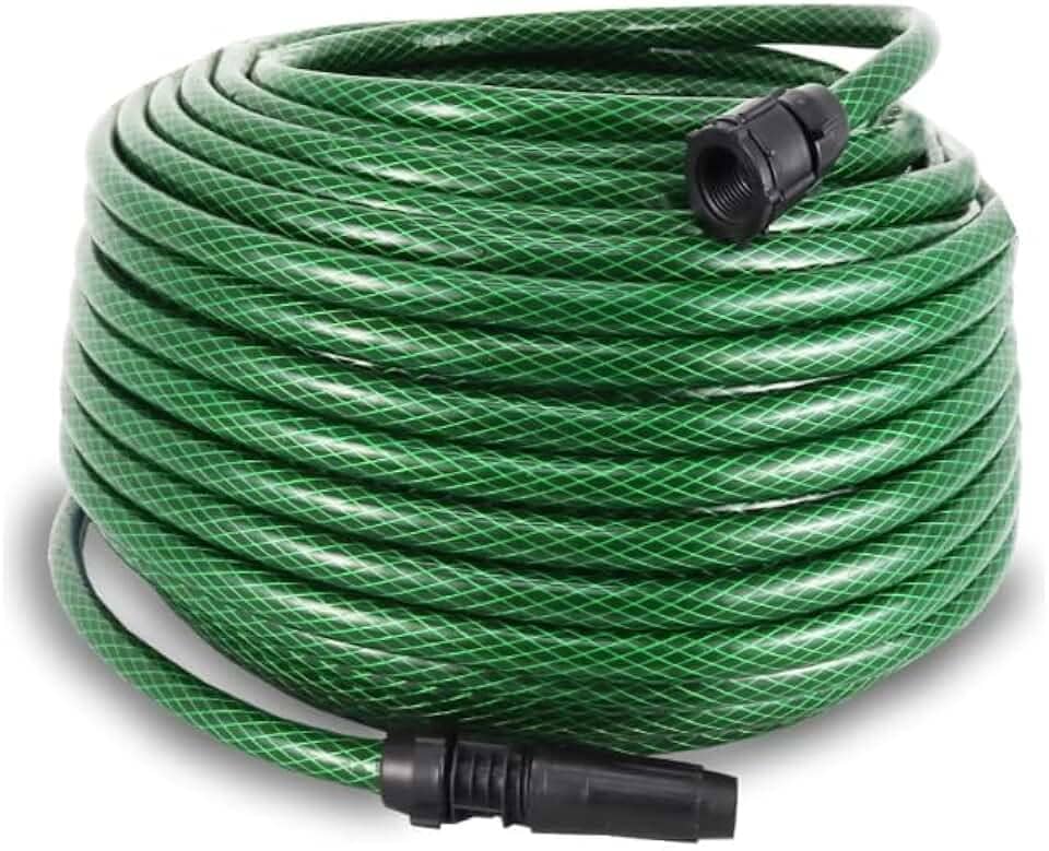 Mangueira de Jardim Quintal Trançada Anti-Torção Flexível Resistente Com Esguicho (30 metros)