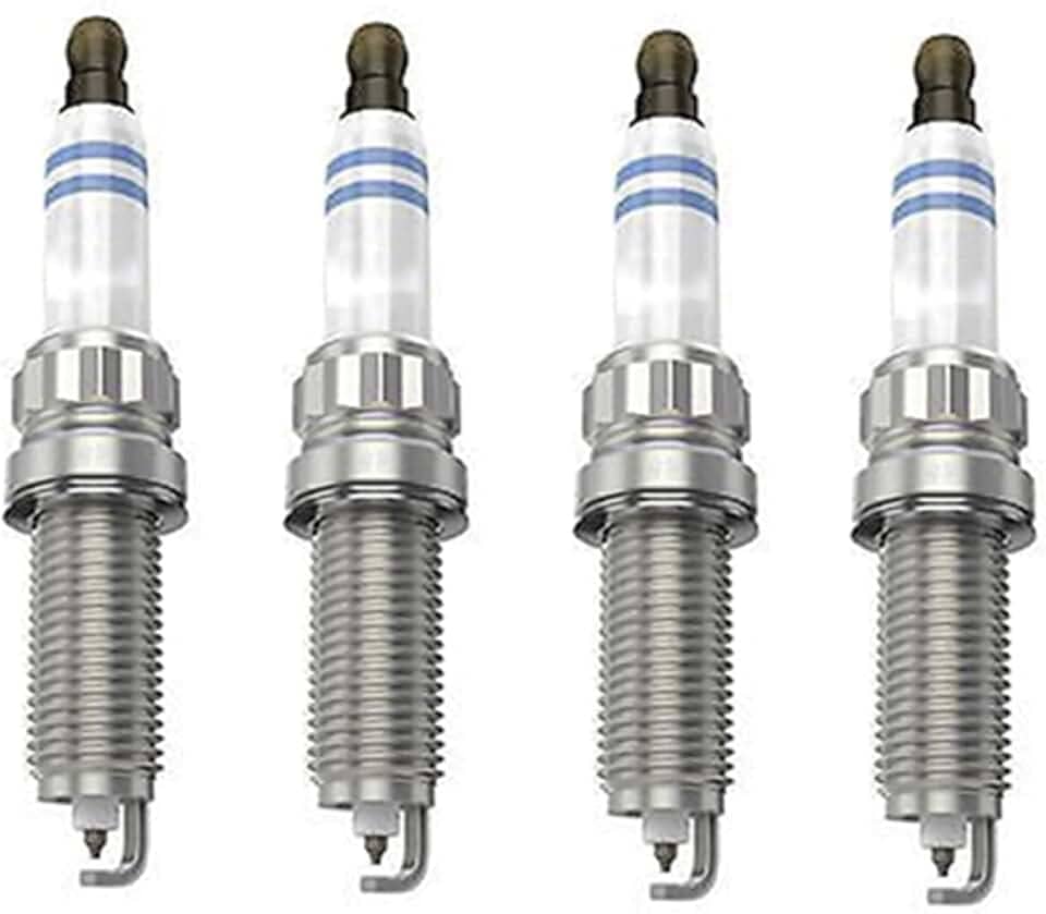 Vela de ignição para Civic IV Sedan 2.0 LXR 2013-2016 (4 unidades) - Velas de ignição de irídio duplo para carro