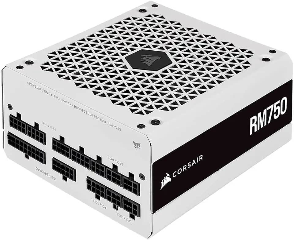 Fonte Corsair RM750-750W, 80 Plus Gold, Modular, Branco - CP-9020231-WW