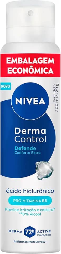 NIVEA Desodorante Aerossol Derma Control Defende 200ml