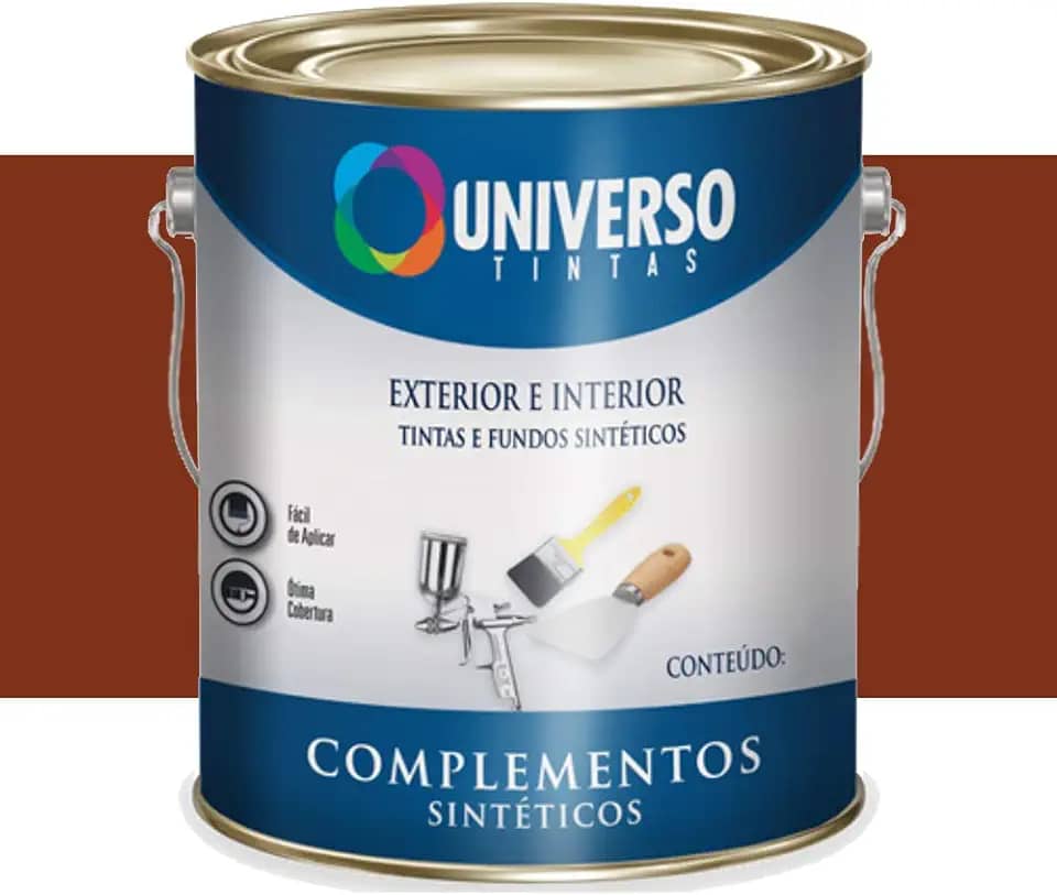 Zarcão Ferrolin fundo anti-corrosivo Universo 900 Ml