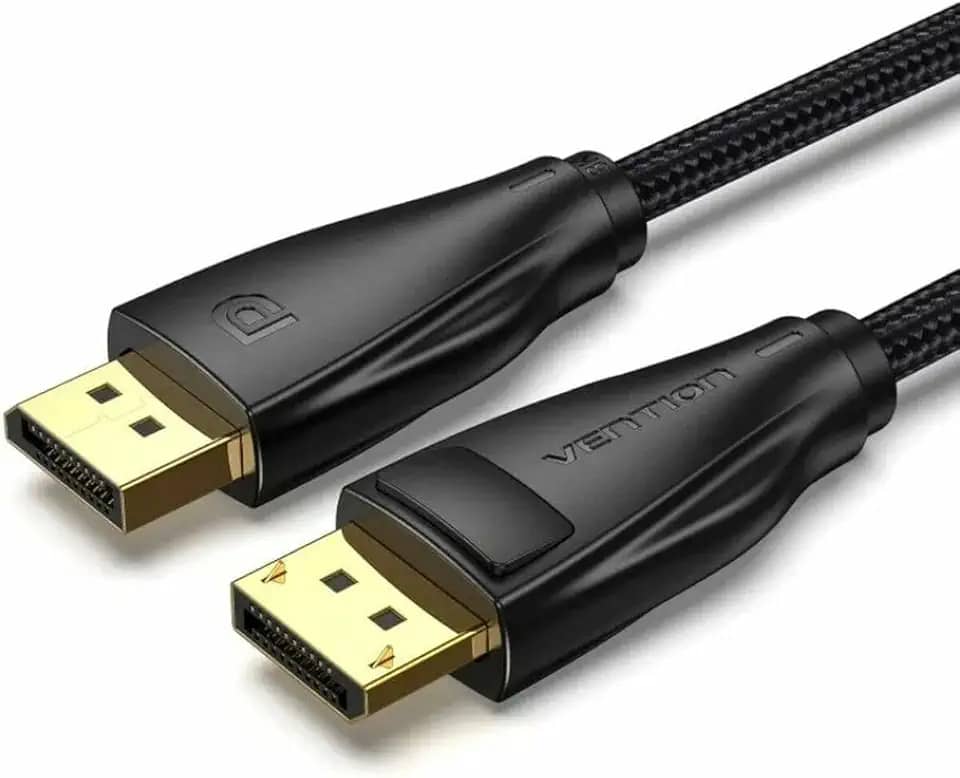 Cabo Displayport 1.4 8k Hdr 240hz Ultra Hd 3 metros Vention